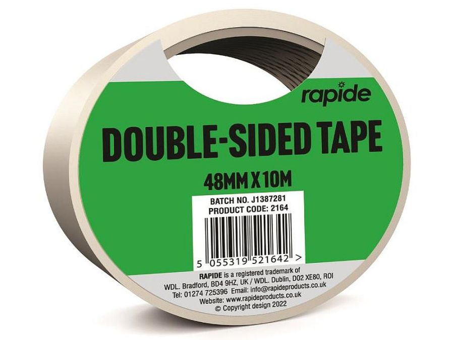 Double-sided tape*
(48mm x 10m)