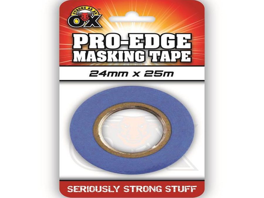 Pro-edge masking tape*
(24mm x 25m)