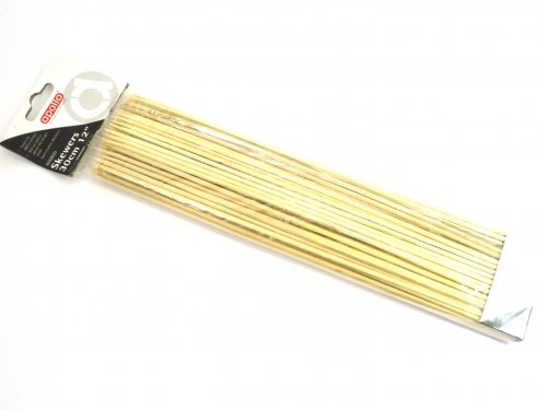 Pkt 150, 25cm wooden skewers.*