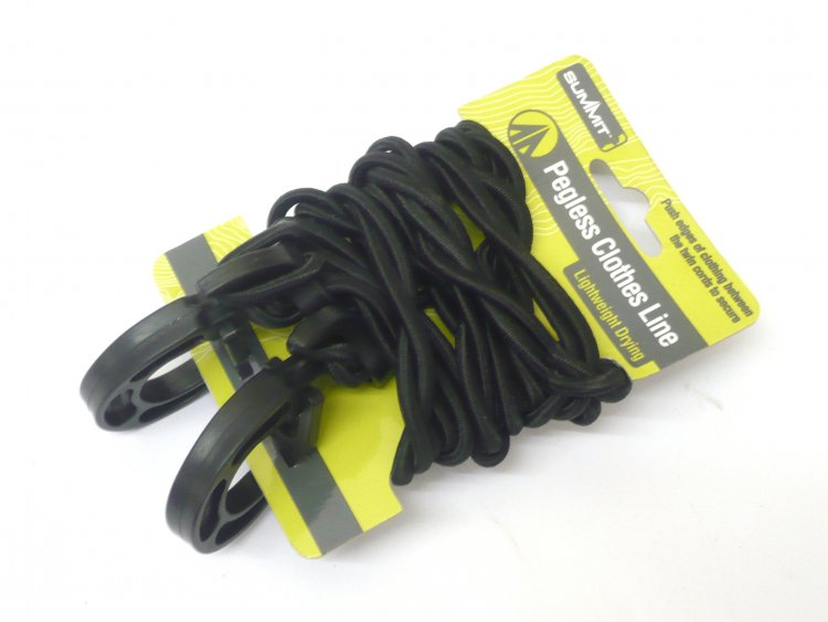Pegless clothes line.