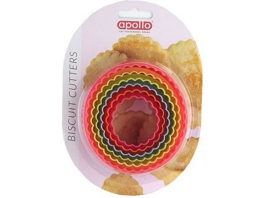 6pc biscuit cutters.
