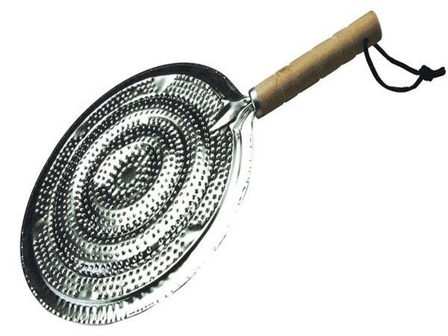 Simmer ring with handle.