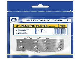 Pack 4, 3" mending plates*
