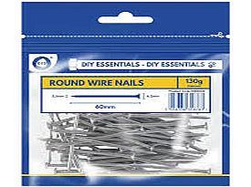 60mm round wire nails (130g)*
