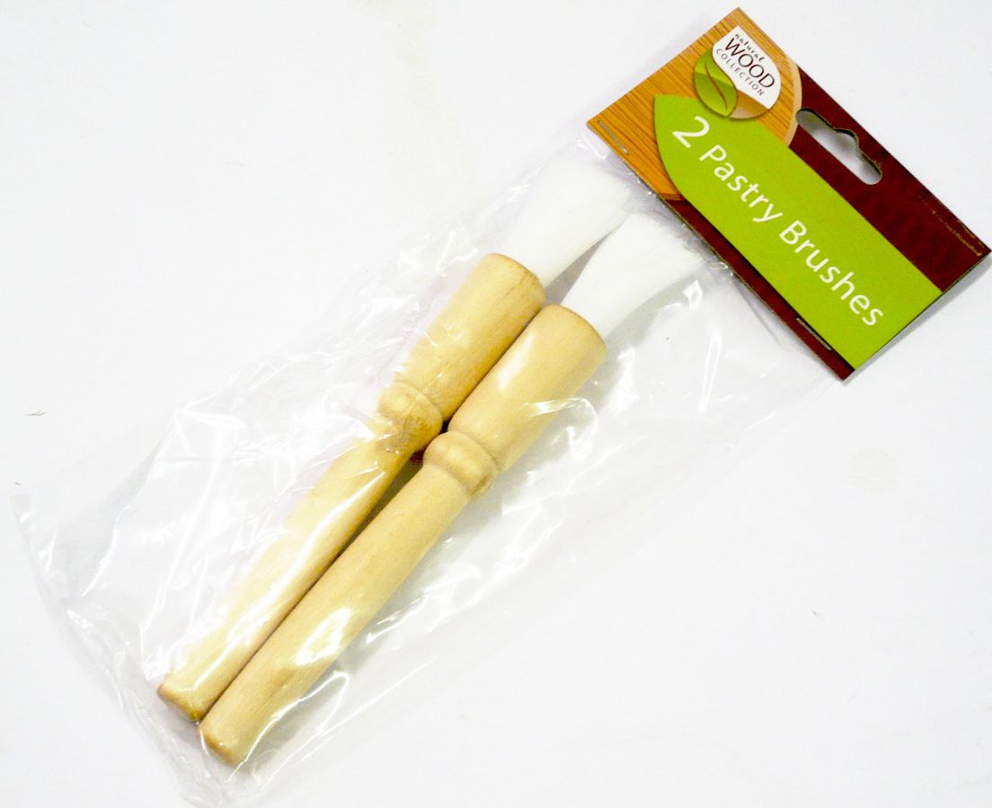 Pkt 2, wooden pastry brushes*
AM6759 Pkt 2, wooden pastry brushes*
AM6759