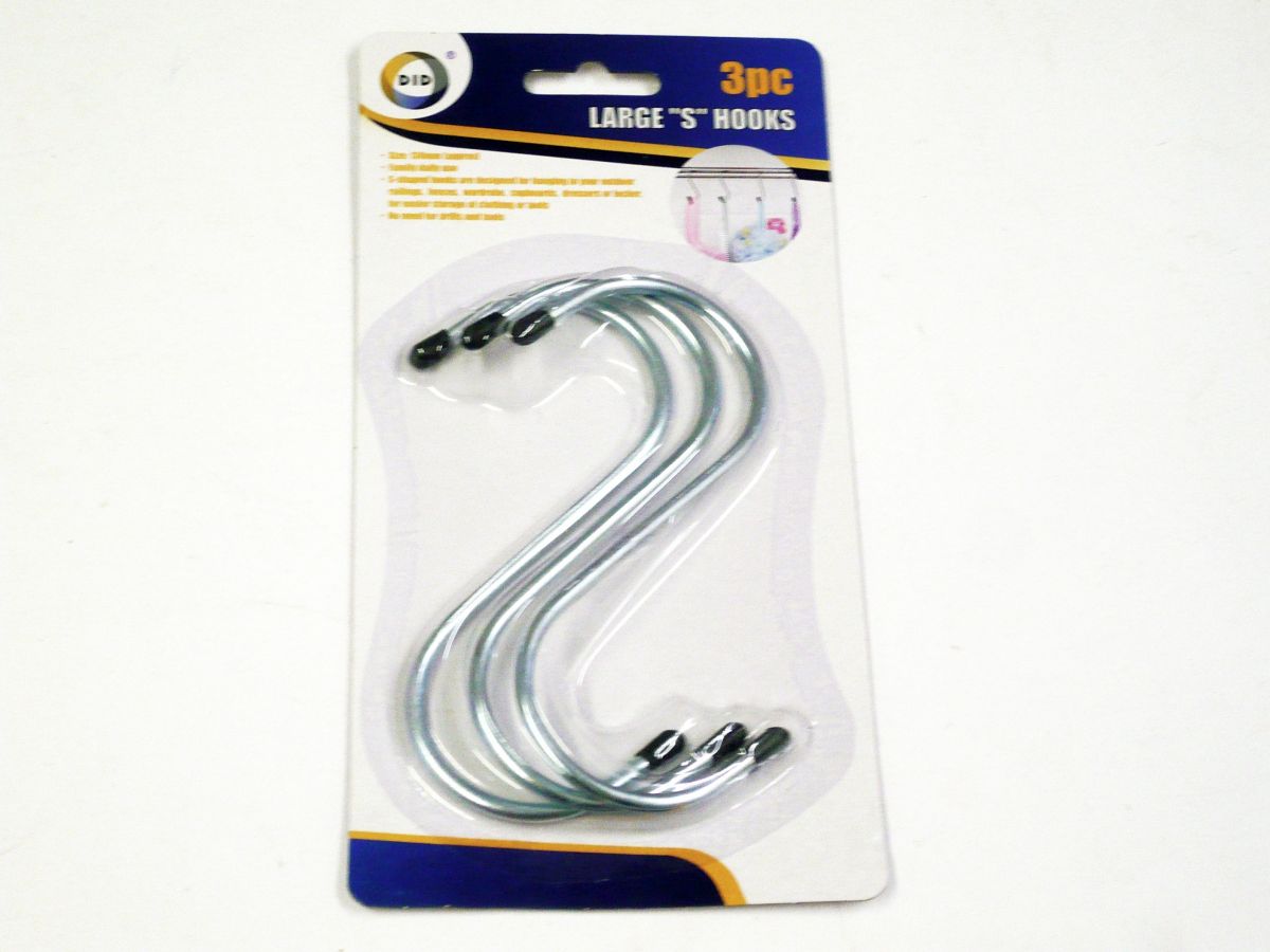 Pkt 3, large S-hooks*