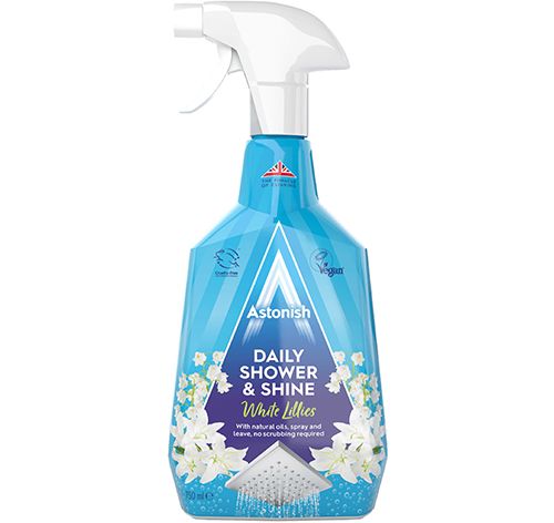 Astonish daily shower & shine, white lilies - 750ml