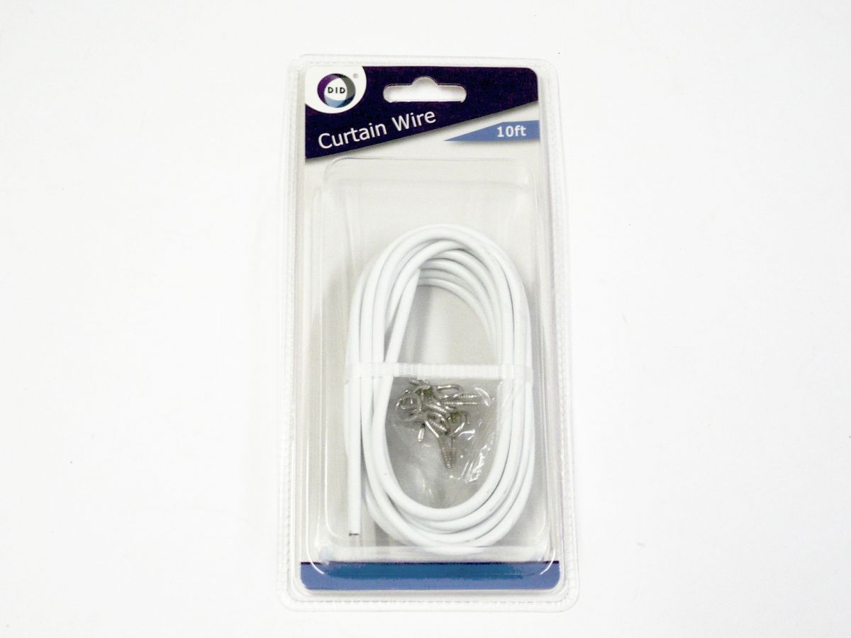 10ft curtain wire*