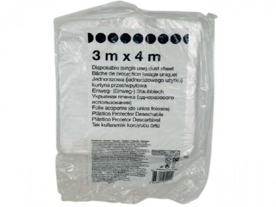 3x4m dust sheet*
(USE HW400)