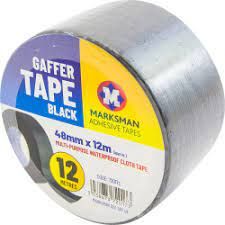 10m x48mm BLACK duct tape*