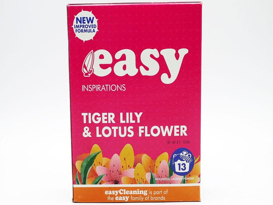 Easy 884g washing powder - Tiger Lily/Lotus Flower*