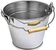 10ltr galvanised bucket*