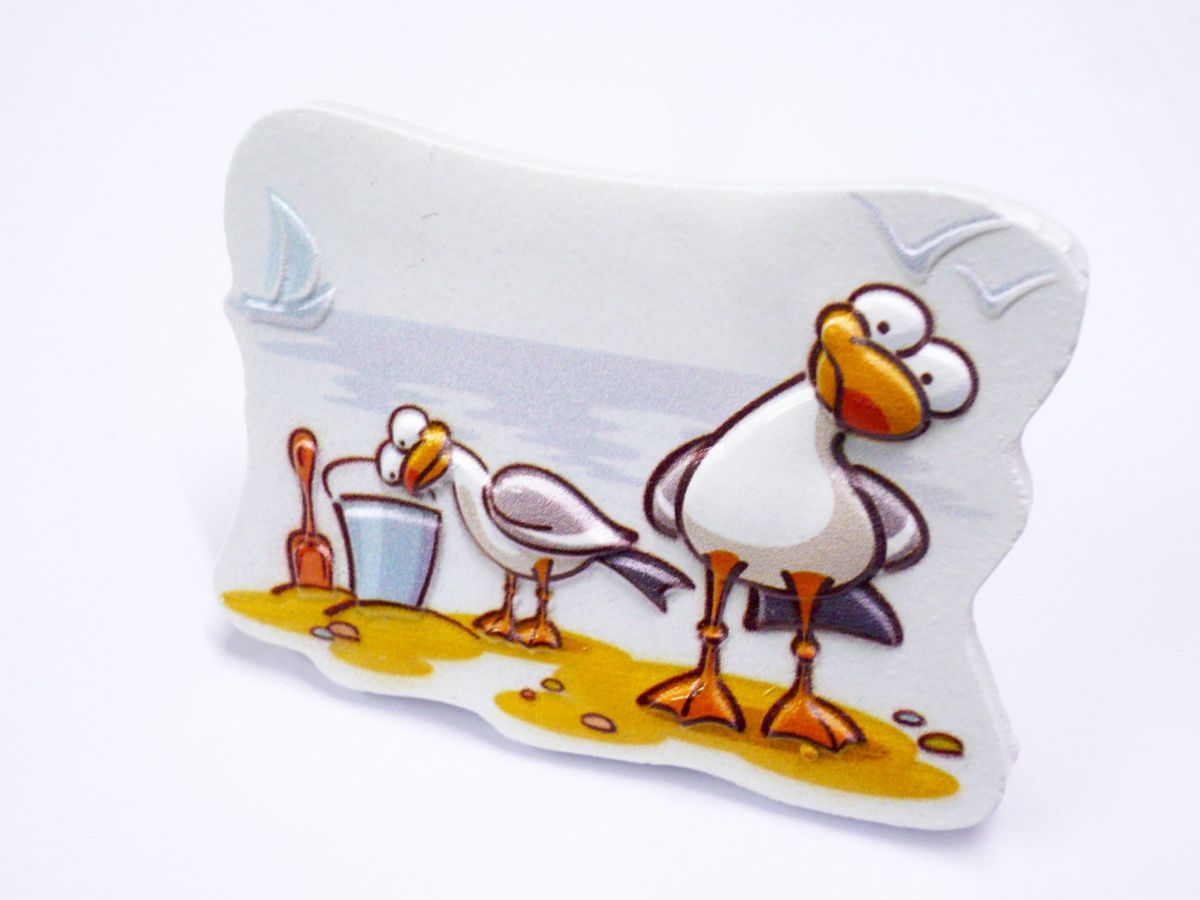 Ceramic seagull magnet.
(TN323)