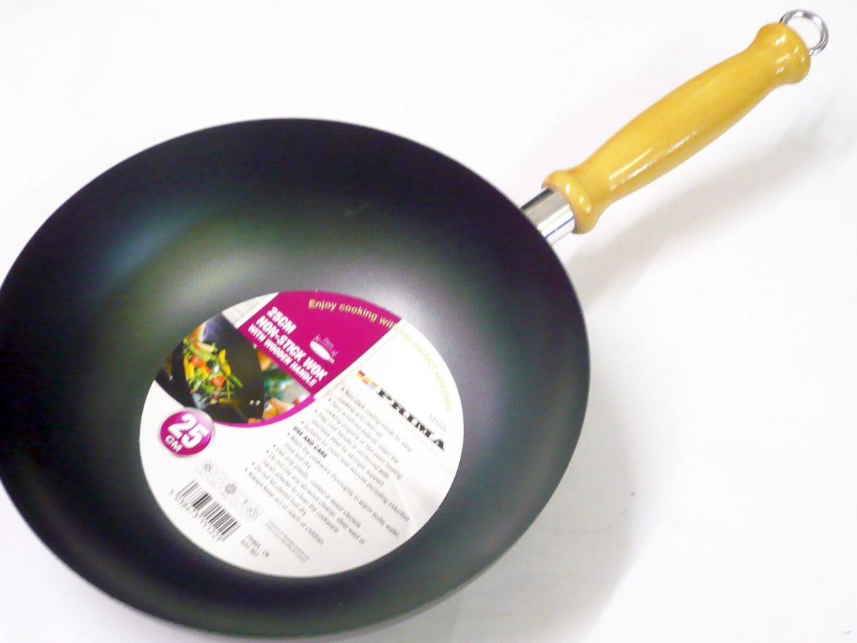 25cm non-stick wok*