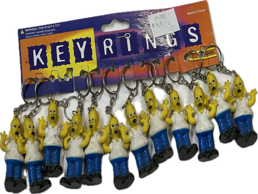 Homer style key rings.