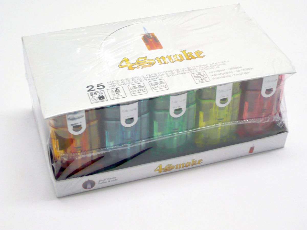 Box 25, twin electronic lighters*