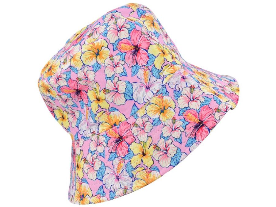 Adults floral reversible bucket hat. Adults floral reversible bucket hat.
