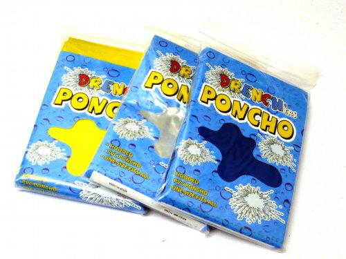 Pvc poncho, CLEAR ONLY!!