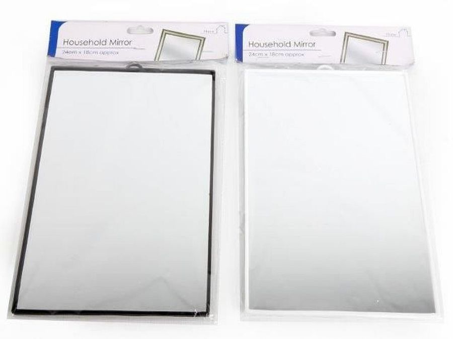 Household mirror - 2/cols*
(24x18cm)