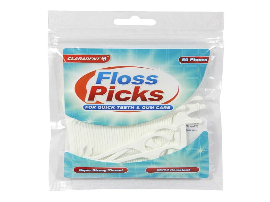 Pack 50, floss picks^