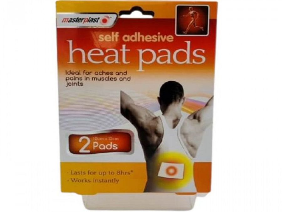 Pack 2, self adhesive heat pads.