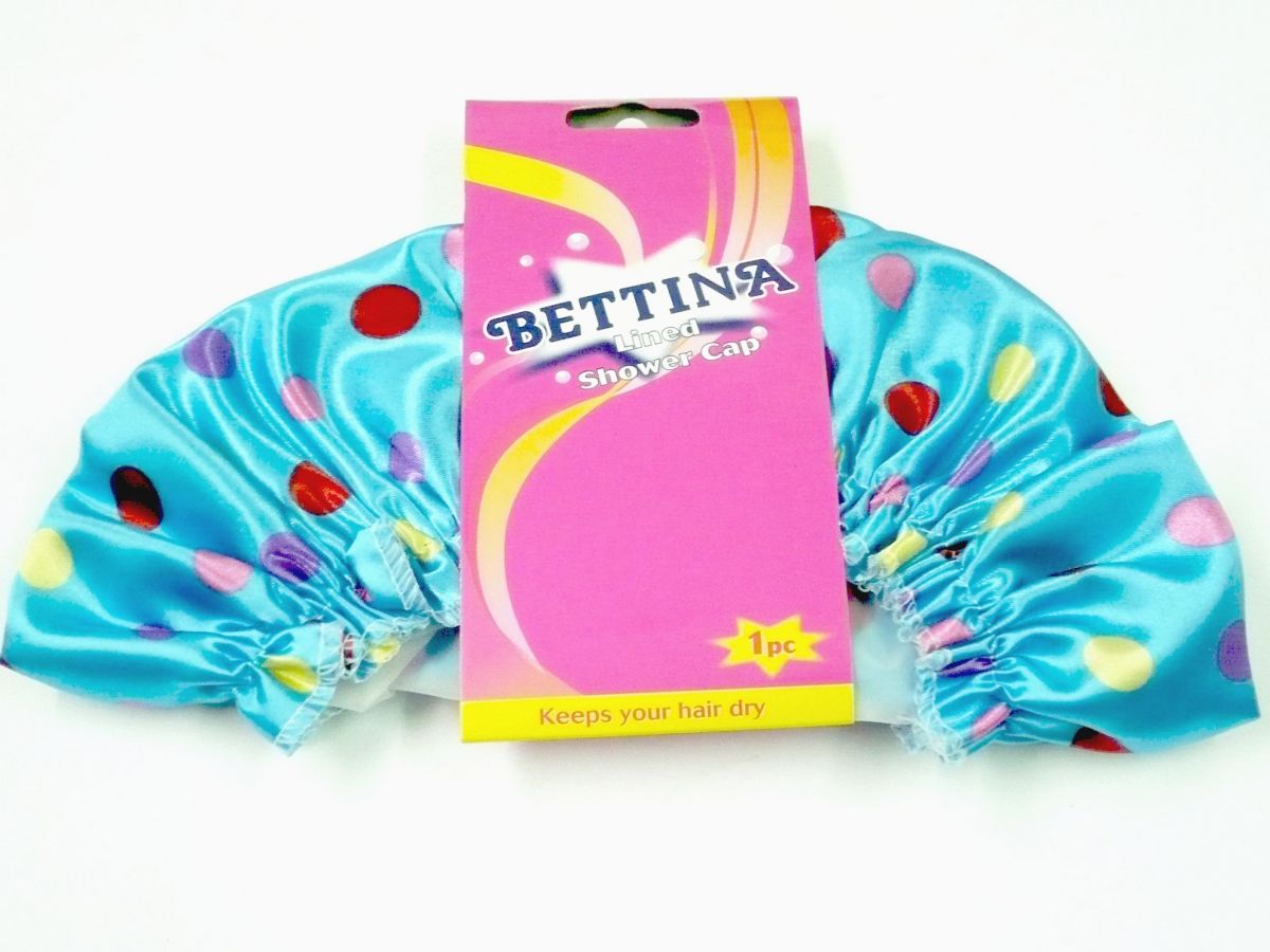 Lined shower cap - asstd*