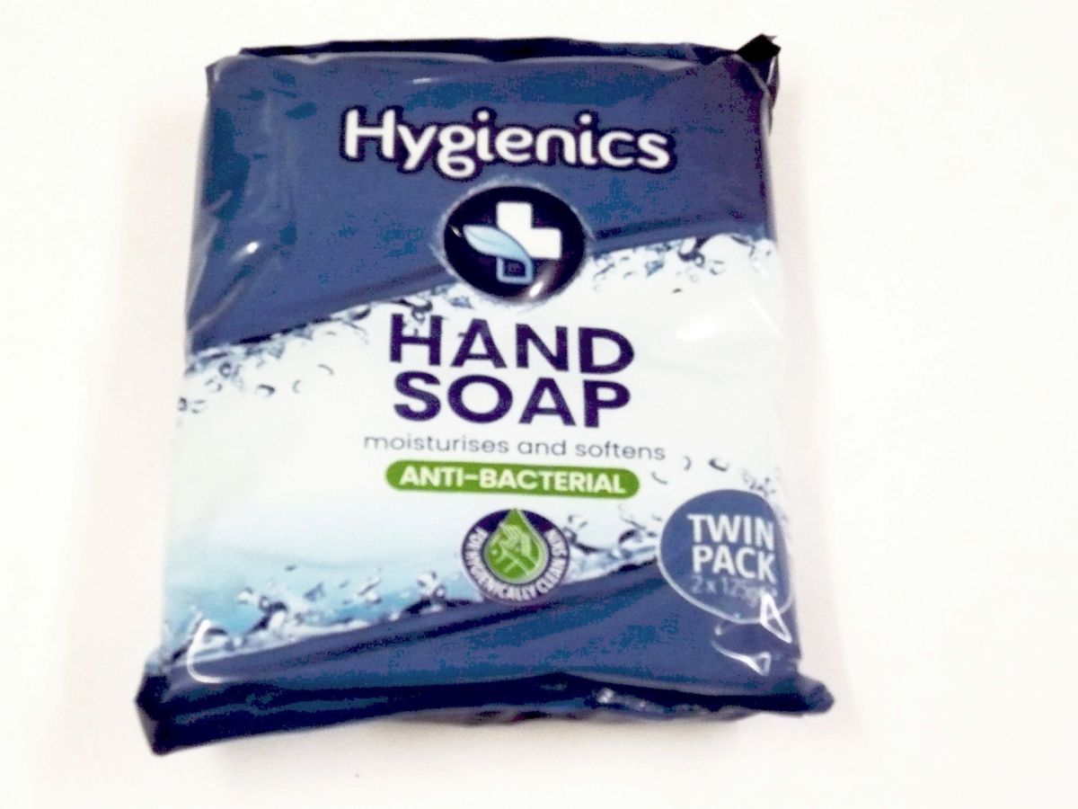 Twin pack Hygienics anti-bac hand soap (2x 125g)