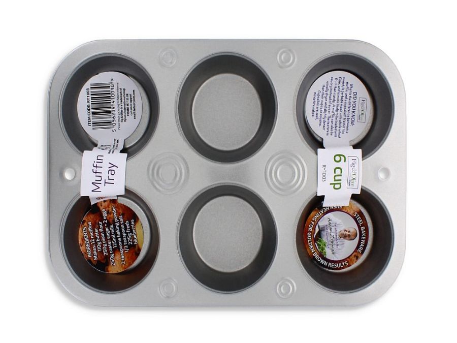 6cup muffin tray* 6cup muffin tray*
