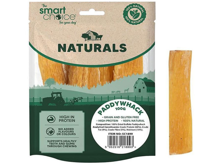 Smart Choice natural paddy wack dog treats (100g) Smart Choice natural paddy wack dog treats (100g)