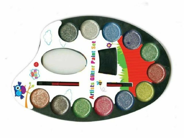 Artists glitter paint palette set*