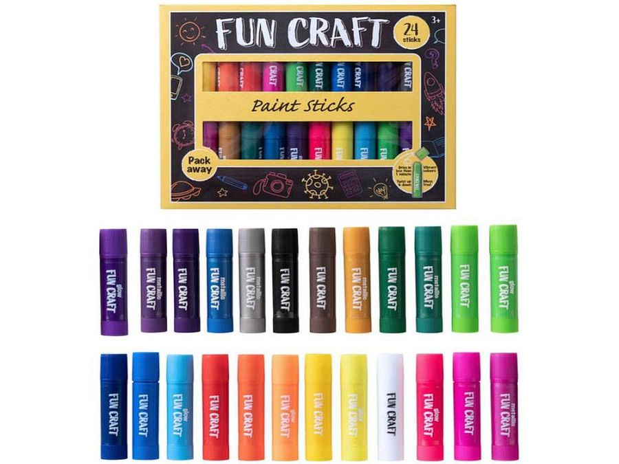 Box 24, fun craft tempera paint sticks*