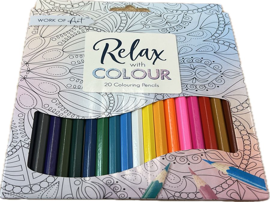 Pack 20, colouring pencils*