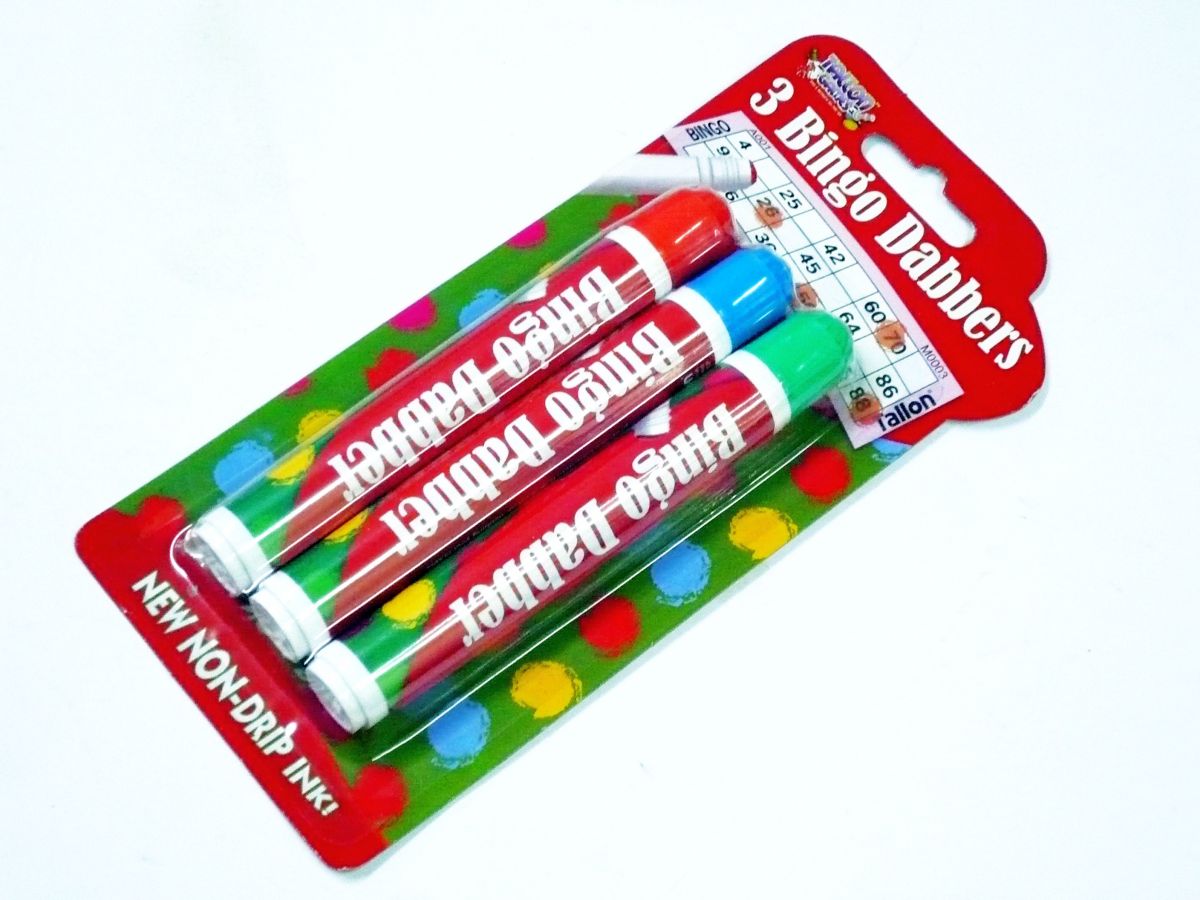 Pkt 3, bingo dabbers*