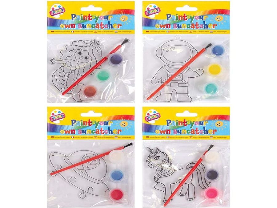 Paint your own suncatcher - 4asstd* Paint your own suncatcher - 4asstd*