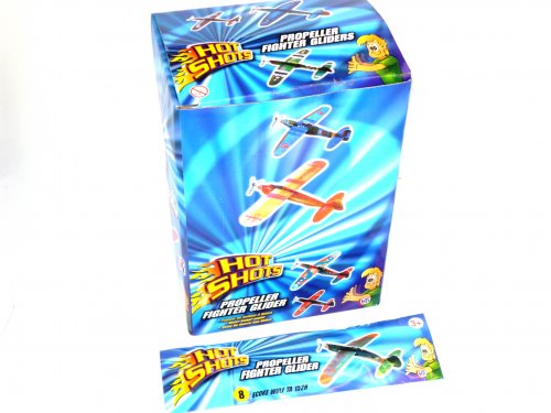 Box of 48 flying gliders.