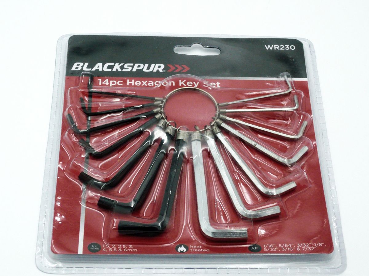 14pc hexagon key set*