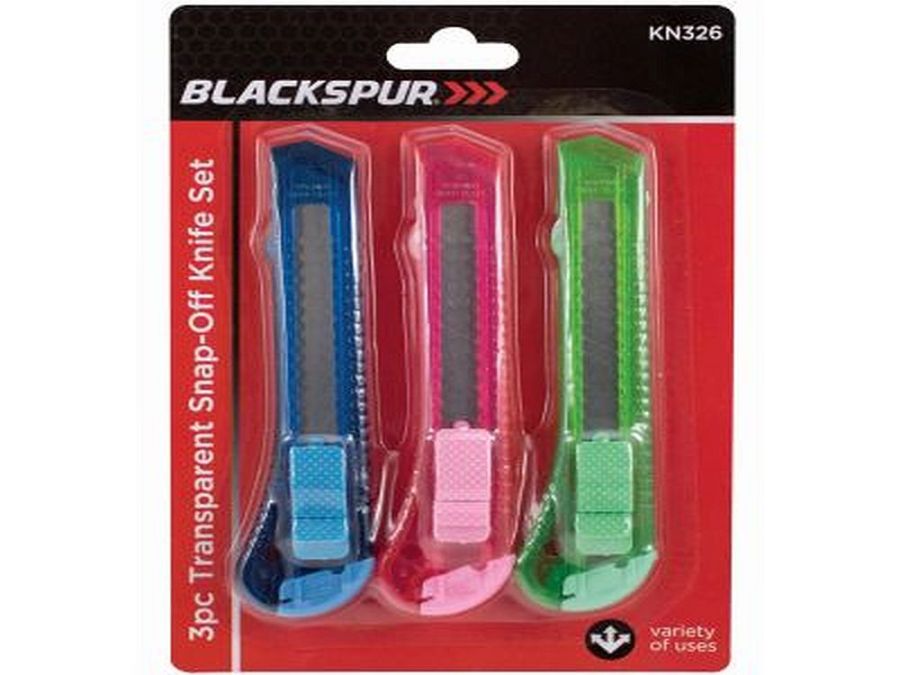 Pkt 3,snap-off knife set* USE TL069