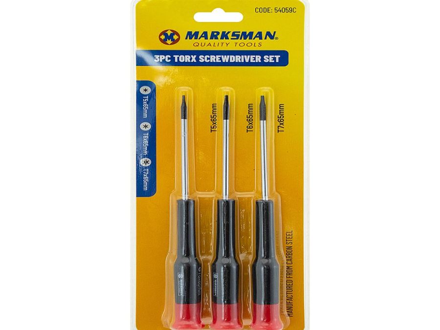 3pc torx screwdriver set*