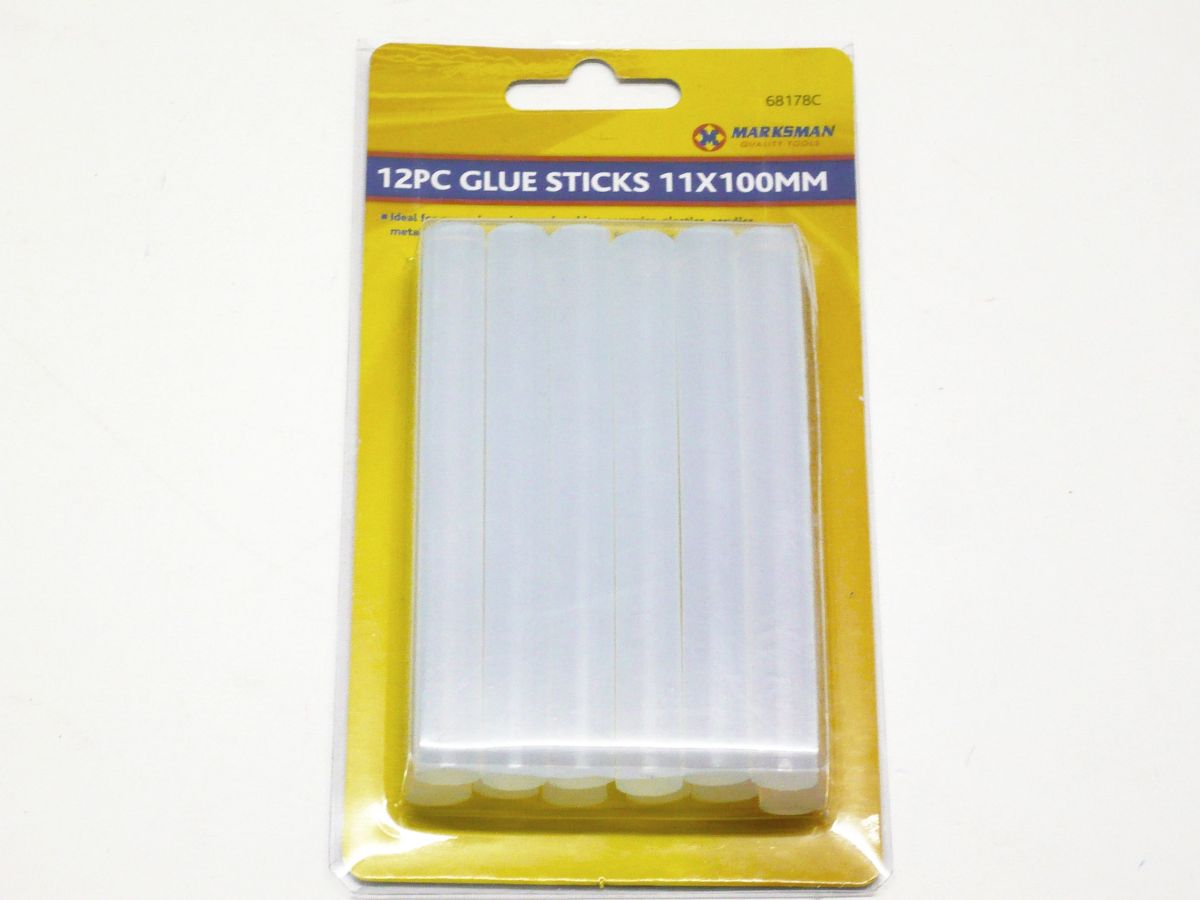 Pkt 12, glue sticks
(11x100mm)