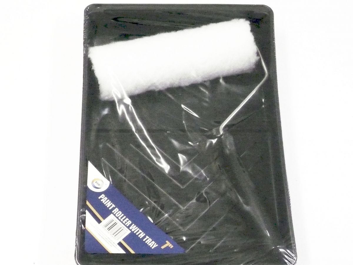 7" paint roller and tray*