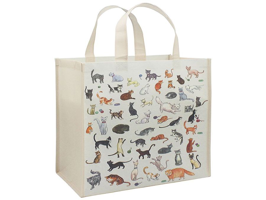 Cats shopping bag (made from recycled materials)*
35x43x19cm
