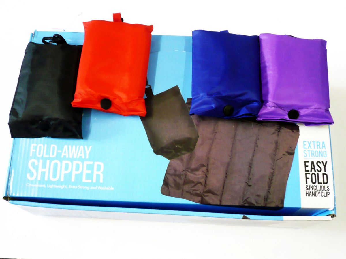 Fold-away shopping bag (48x display) - 4/cols*
