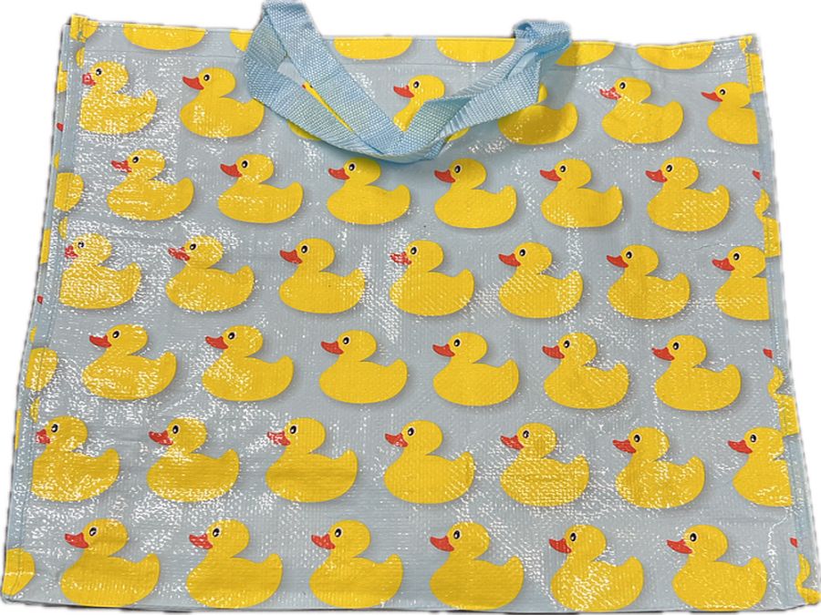 Duck pp shopping bag.
(45x45x15cm) Duck pp shopping bag.
(45x45x15cm)