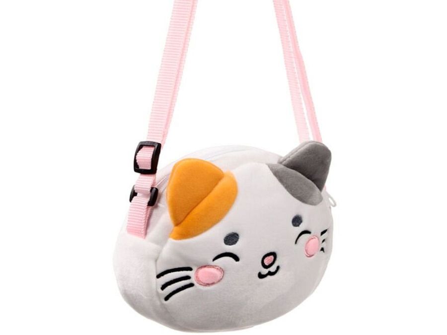 Cat crossbody plush should bag. Cat crossbody plush should bag.