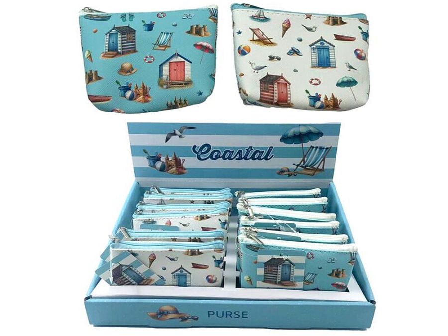 Pvc costal design purse.
(ADD 12 FOR DISPLAY)