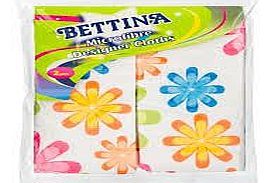 Pkt 2, patterned microfibre cloths*