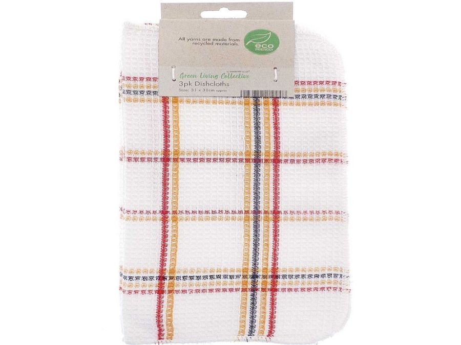 Pack 3, eco dishcloths*
(31x31cm)
