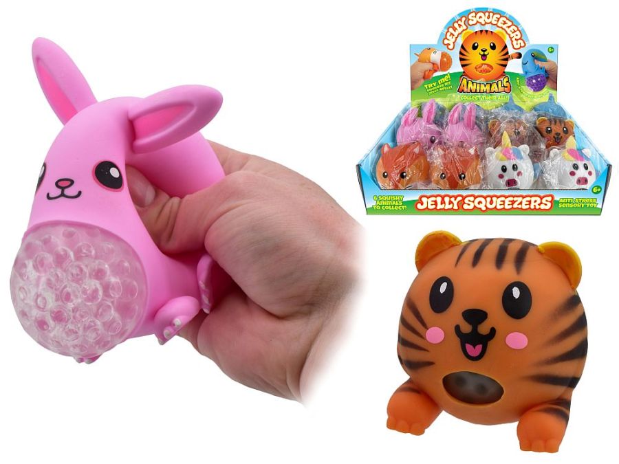 Box 12, animal jelly squeezers - 6asstd*