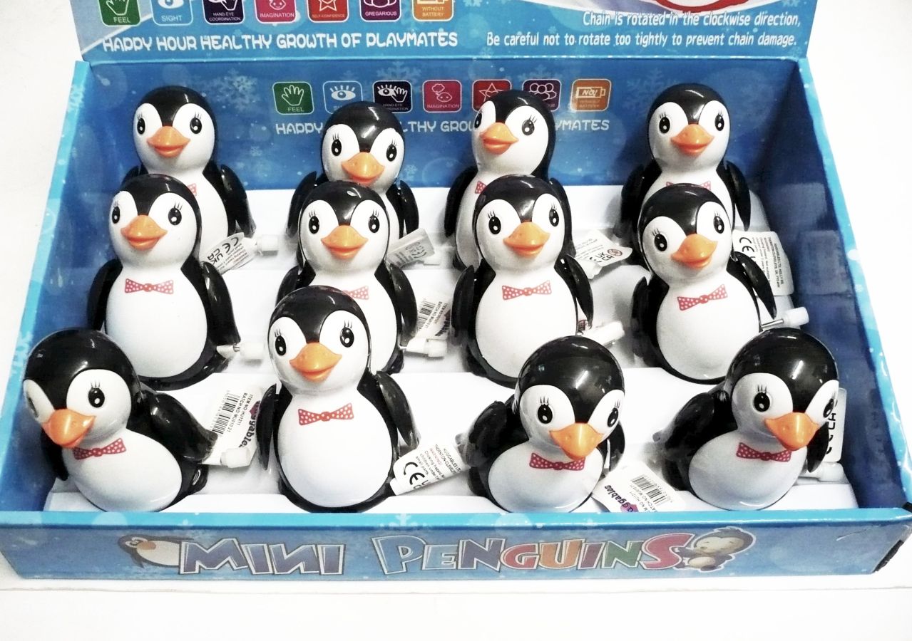 Wind-up penguin
(ADD 12 FOR DISPLAY)