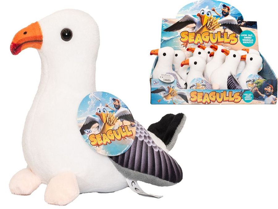 14cm plush seagull.
(ADD 12 FOR DISPLAY) 14cm plush seagull.
(ADD 12 FOR DISPLAY)